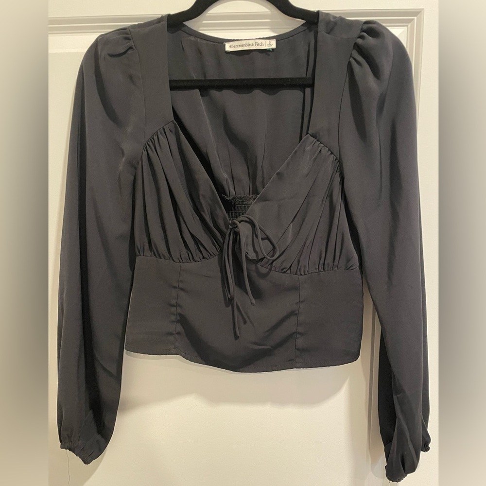 Black Abercrombie Blouse - Small